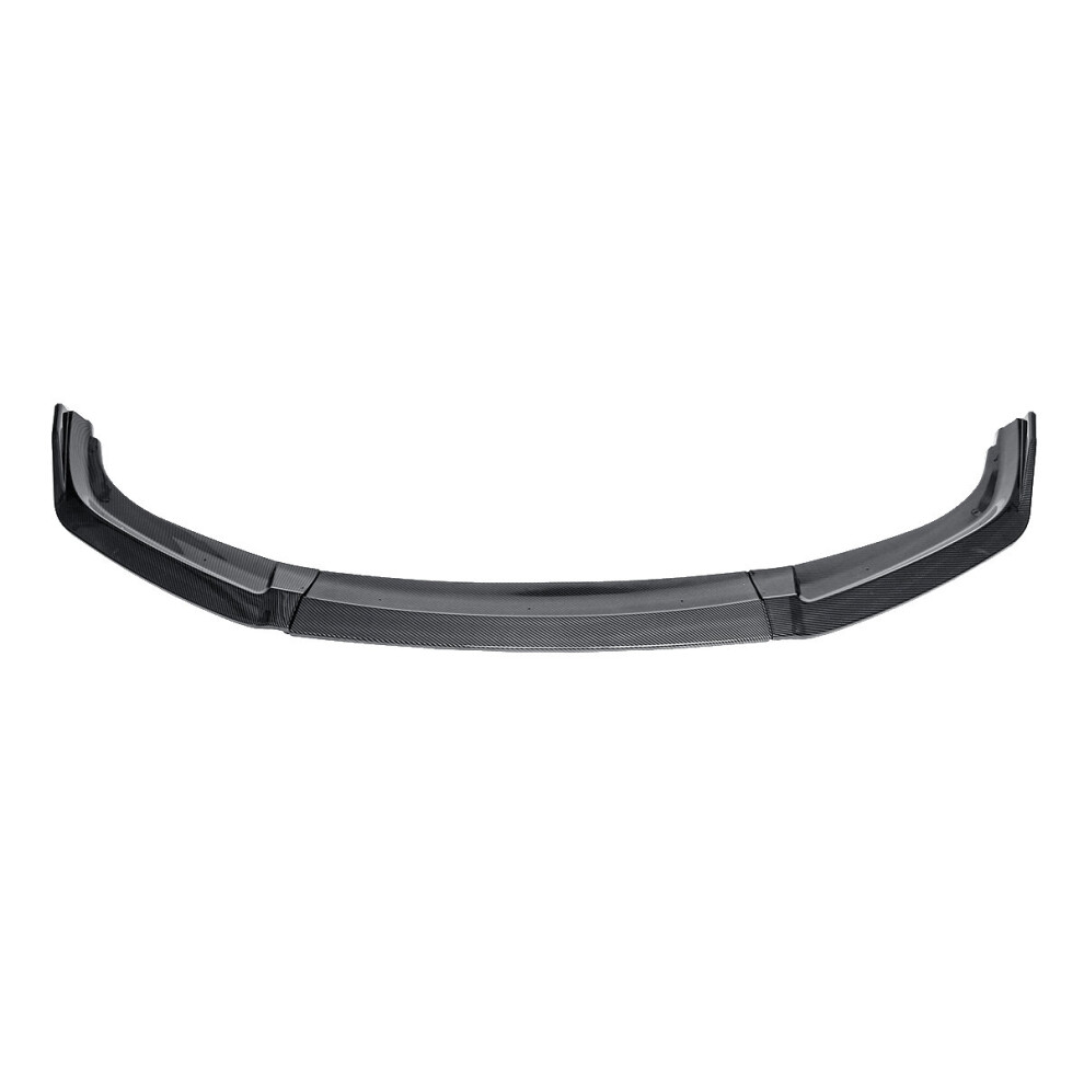 Carbon Look Front Bumper Lip Spoiler Splitter Body Kit For Honda Civic Si Seden 2016-2018 742271656882