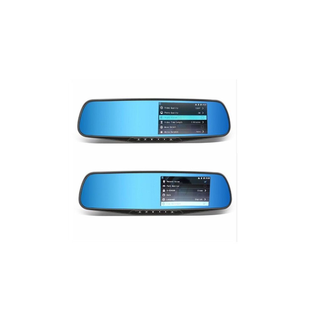 Jansite Car Dvr Dual Lens Full Hd 1080P Video Recorder With Rear View Dash Cam Auto Registrator 889284637610