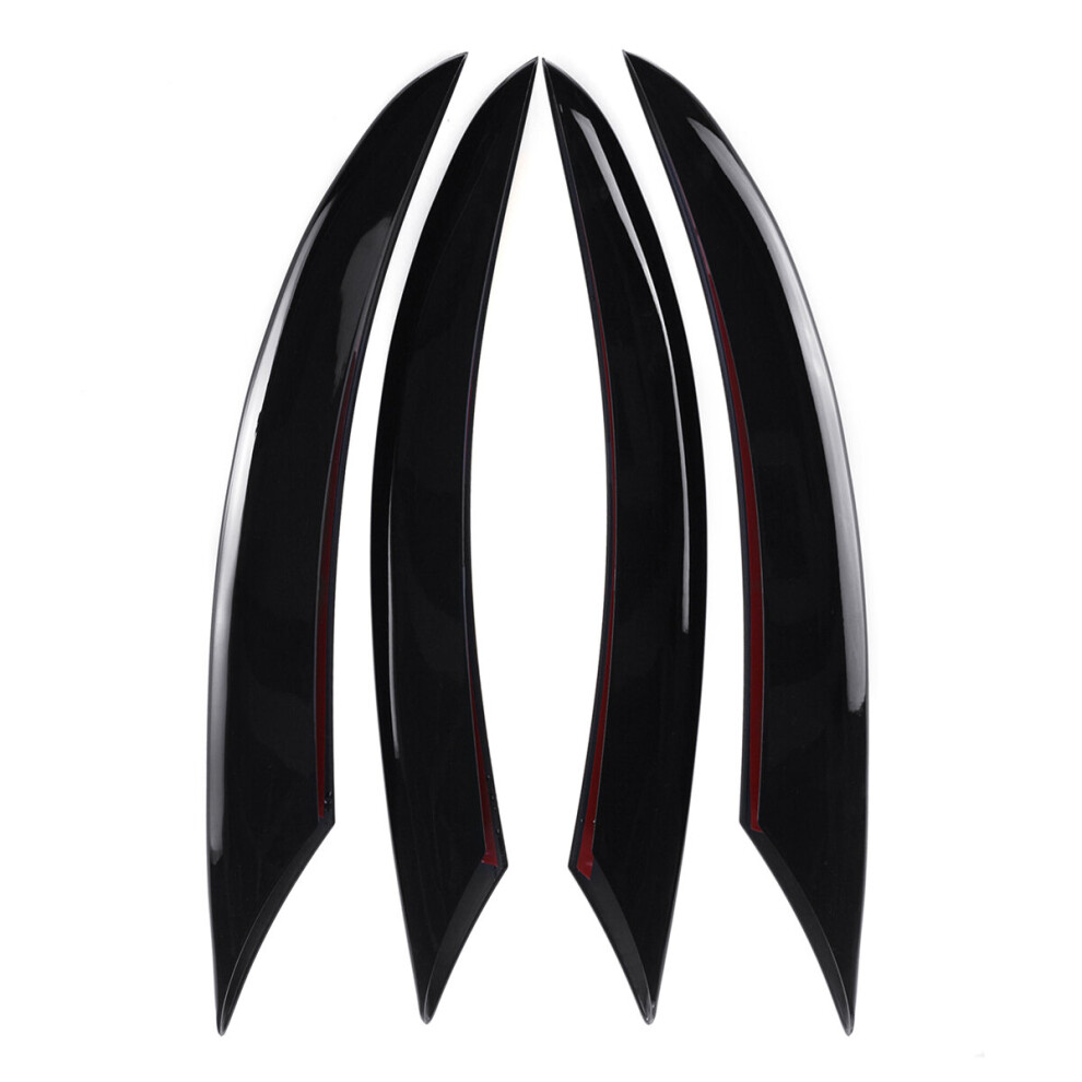 4Pcs Front Bumper Fog Lamp Splitter Canard Air Cover Trim For Mercedes Benz Light 6900061885230