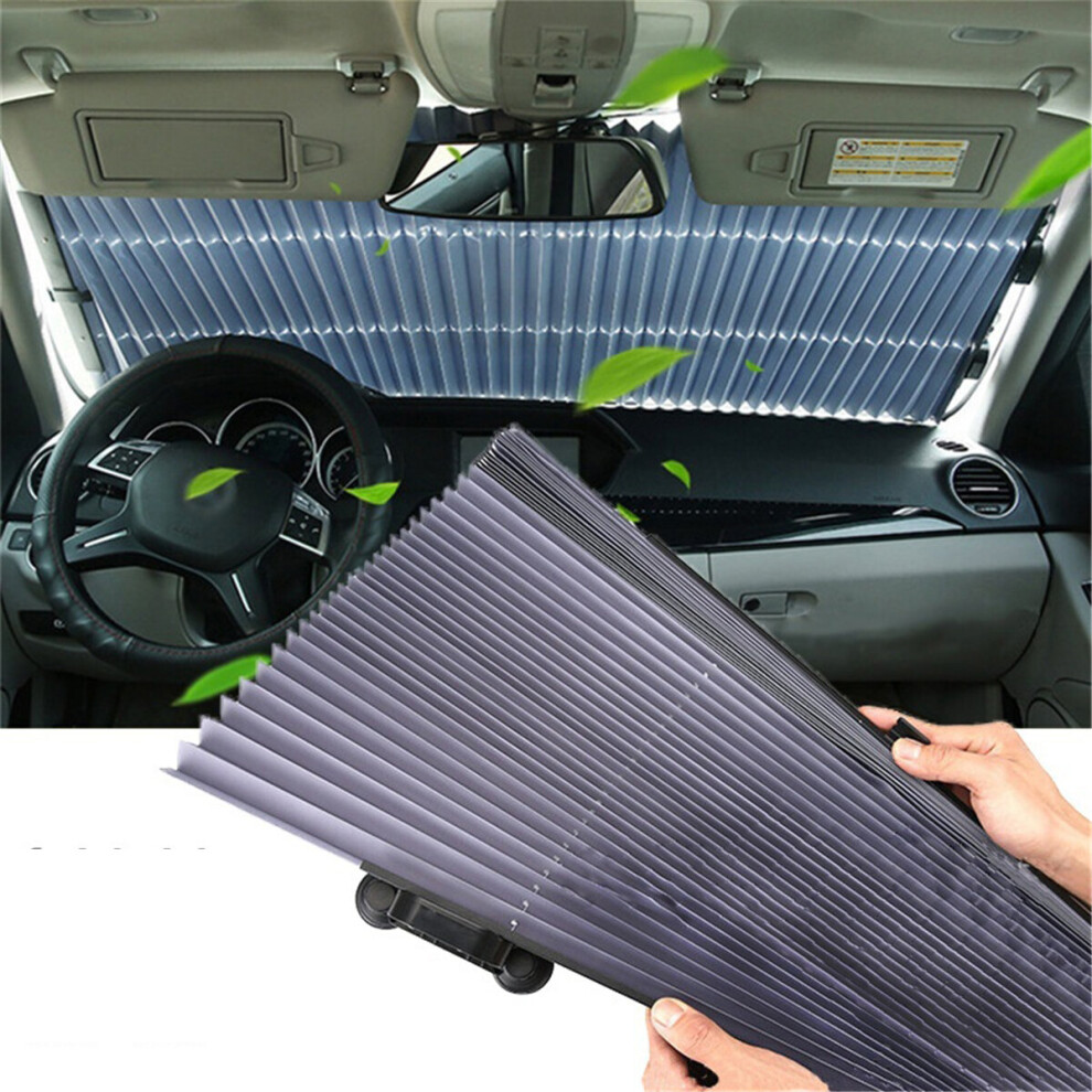 Car Window Windshield Retractable Sunshade Automatic Telescopic Sunshade Curtain 131981194560