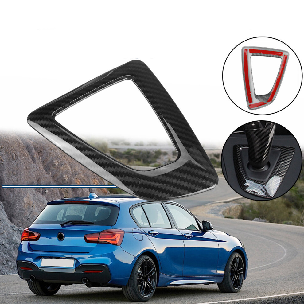 Carbon Look Gear Shift Knob Cover Stickers For Bmw F20 F21 F22 F23 F30 F34 F10 F11 F07 F18 F25 F26 F15 F16 F01 I8 6906139142878