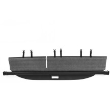Black Car Rear Trunk Cargo Cover Shield For Toyota Highlander 2014-2017
