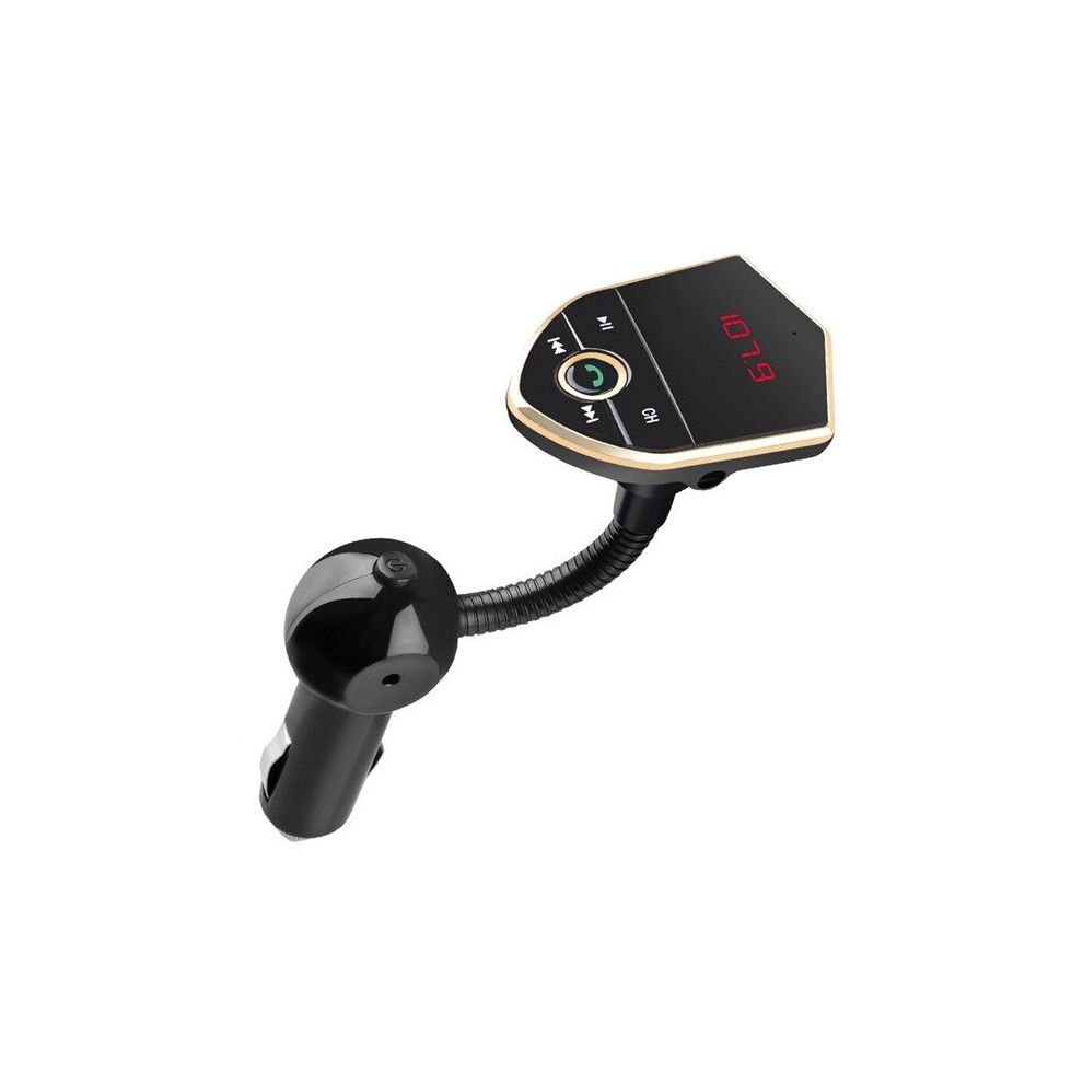 Car Bluetooth3.0 + Edr Mp3 Player Dc12v-24V Fm Transmitter Handsfree Dual Usb 6903261369364