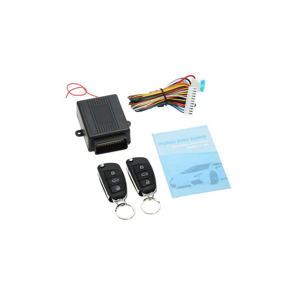 Lanbo Lb-402/L321 Car Keyless Entry System Central Locking Alarm Matching Anti-Theft Horn Light 6901842035066