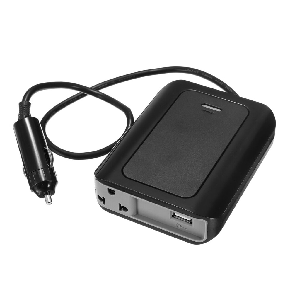 12V To 220V Car Inverter 200W Auto Voltage Converter Laptop Charger Power Adapter 608442061179