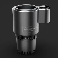 EraClean DC 12V Car Heating Cooling Cup 2-in-1 Warmer Cooler Smart Small Refrigerator Beverage Drinks Cans for Office Auto