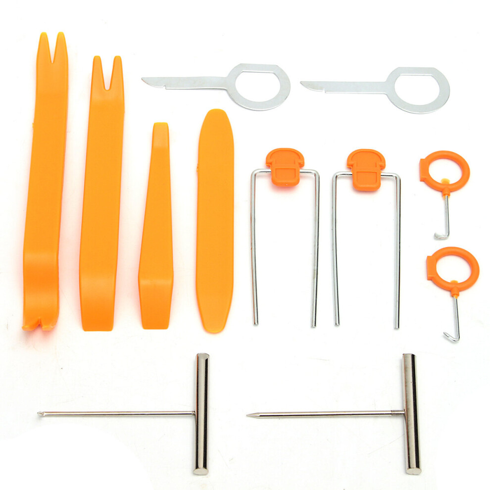 12 X Car Audio Stereo Open Pry Tools Removal Kit For Dash Door Radio Trim Panel 124331748889