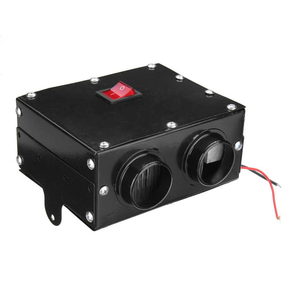 12V 24V 300W Car Truck Heater Warmer Dual Hole Heating Fan Window Defroster Demister 6900288171918