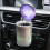 Verplaatsbare auto-asbak reiscup cilinderhouder met LED-licht 1