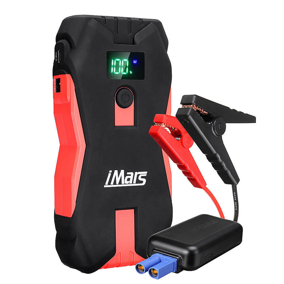 Imars J02 Portable Car Jump Starter 1300A 16000Mah Powerbank Emergency Battery Booster With Led Flashlight Usb Port 6906142370831