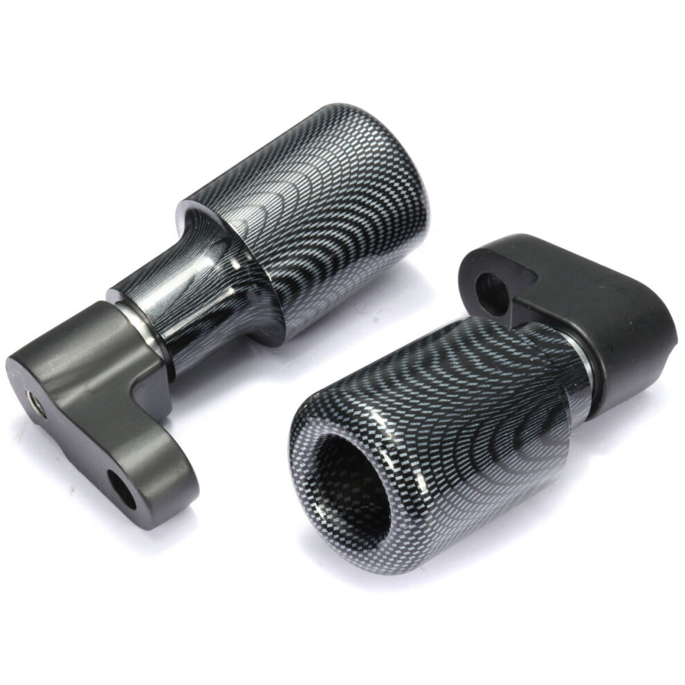 Carbon Frame Slider Crash Protector For Honda Cbr600rr 2007-2008 Black 608641435962