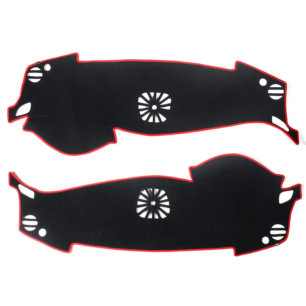 Edge Non-Slip Dashmat Dashboard Pad Sun Cover For Nissan Altima 2013-2018 Red 6900045069939
