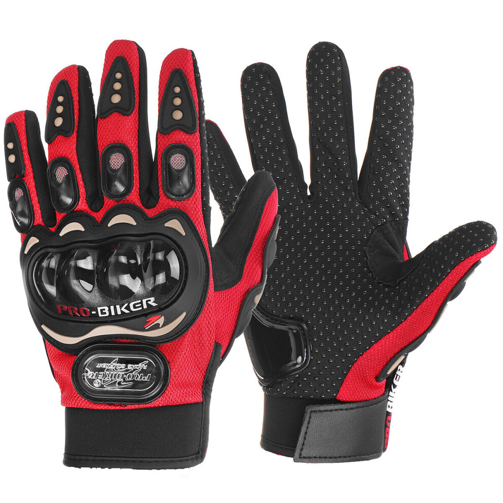 Men Motorcycle Gloves Screen Touch Bicycle Cycling Motorbike Riding Breathable 791317531652