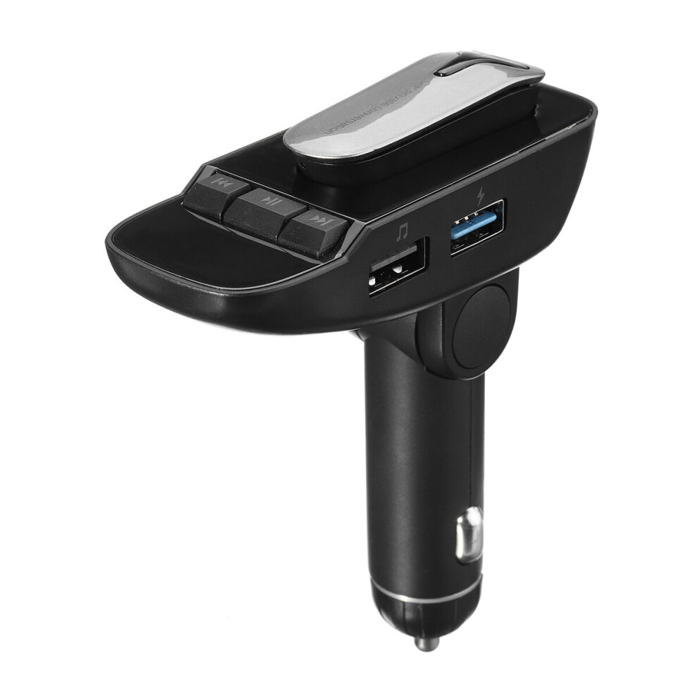 Er9 Wireless Bluetooth Handsfree Auto Car Fm Transmitter Mp3 Player With Earphone 190268534024