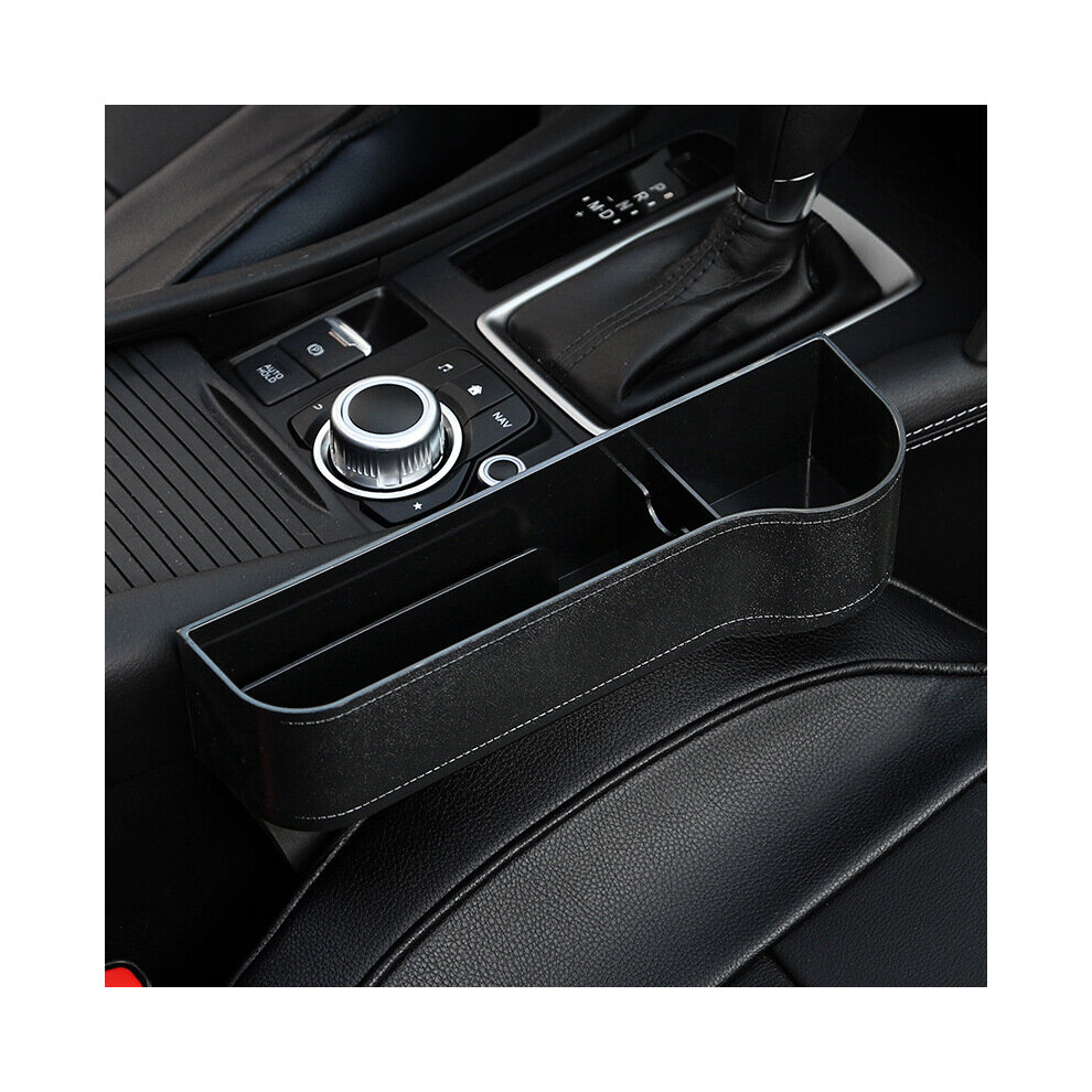 Abs Right Side Car Seat Crevice Gap Storage Box Drink Holder Pocket Coin Organizer 5056343957841