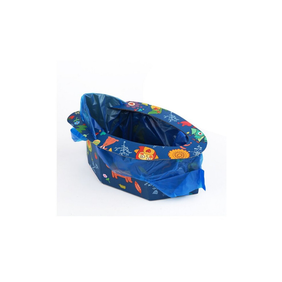Car Emergency Disposable Portable Toilet Travel Potty Mobile Folding For Toddler Kids
