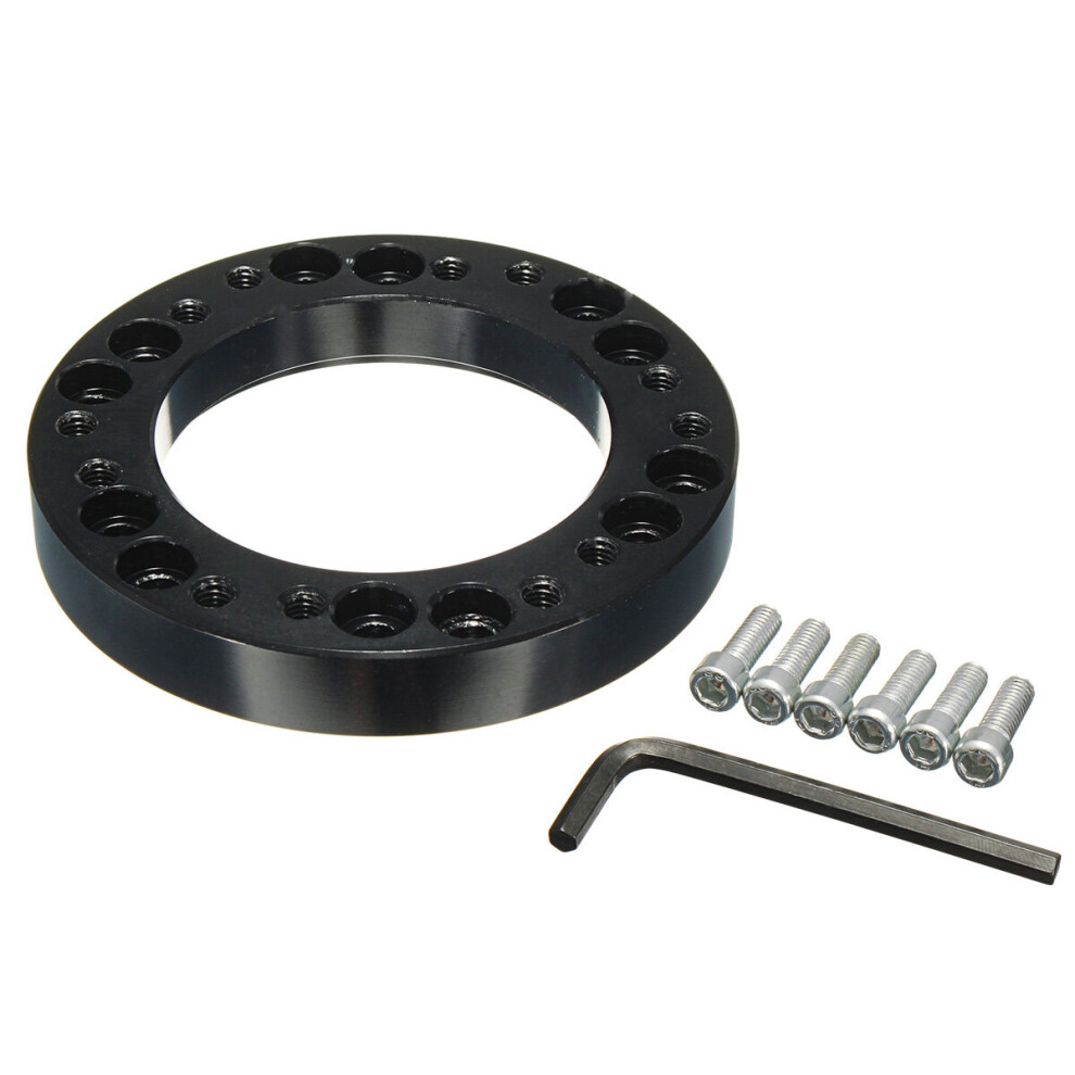 Steel Ring Wheel Hub Adapter Spacer Kit For Nardi Personal Sparco Omp Momo Black 6908257539332