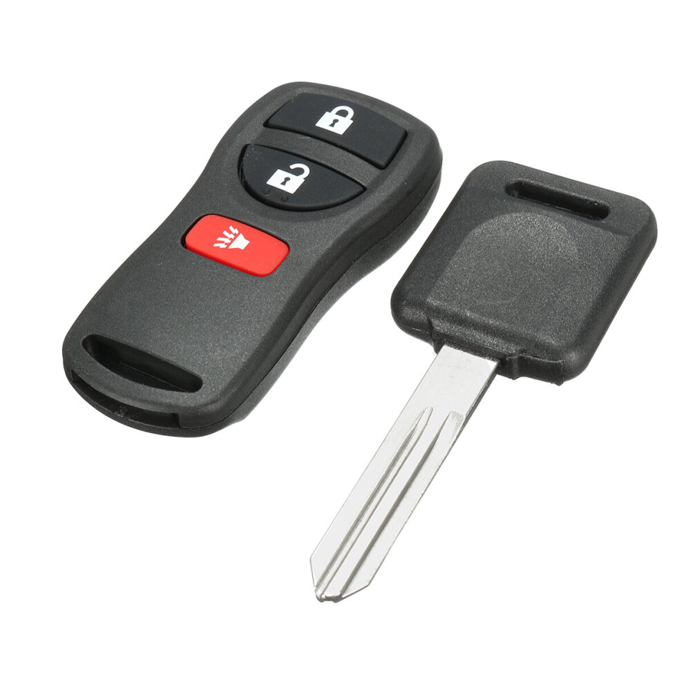 Remote Key Fob 46 Transponder Chip Key 315Mhz For Nissan Kbrastu15 3 Button Black 6005678057510