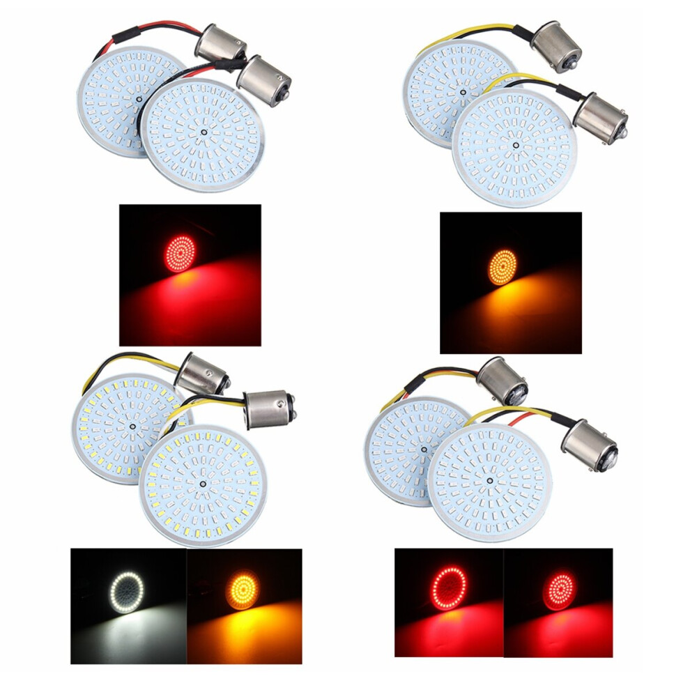 Motorcycle Lamp Tail S Turn Signal Bulbs Rear 1156 Front 1157 For Harley Light 037182227765