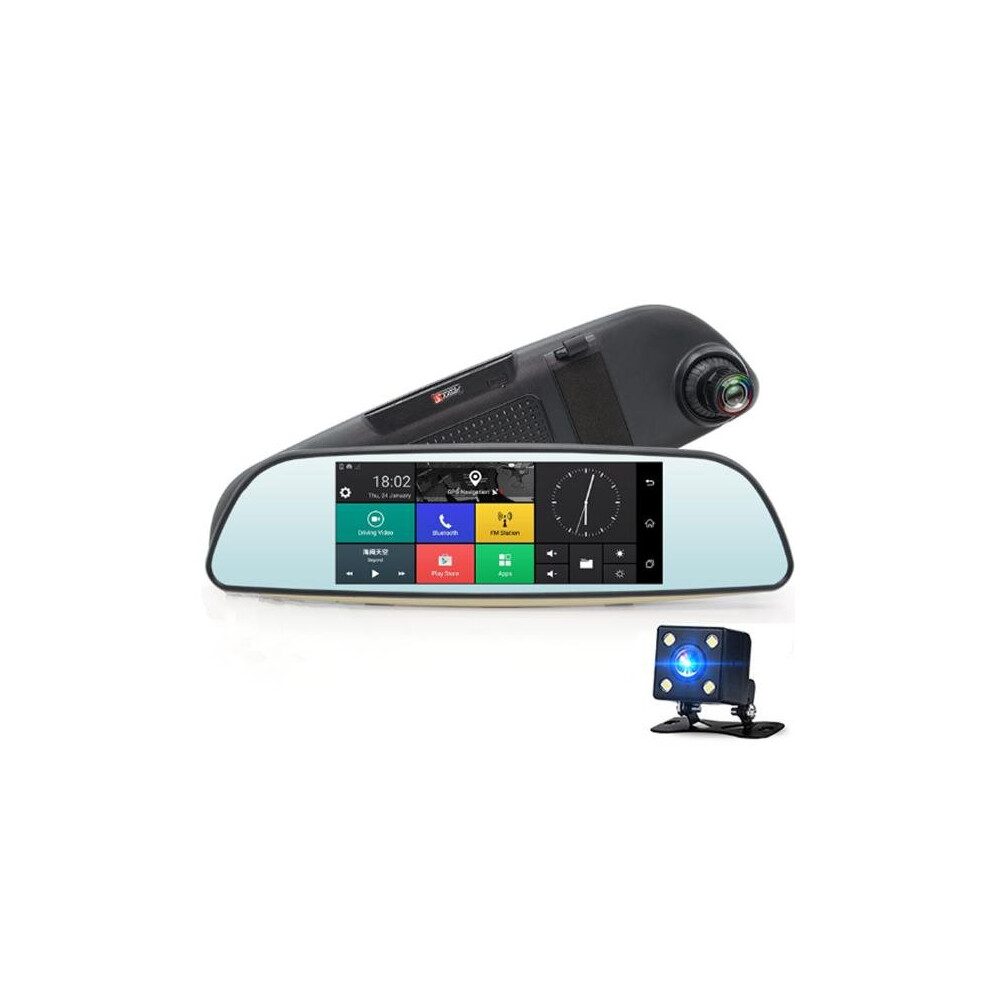 Junsun E515 Dual Lens Gps Fhd 1080P Dvr Rearview Camera Night Vision Loop-Cycle Recording 653836188802