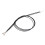 Motorcycle Clutch Brake Throttle Cable Black Universal 2