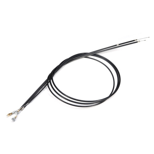 Motorcycle Clutch Brake Throttle Cable Black Universal 1