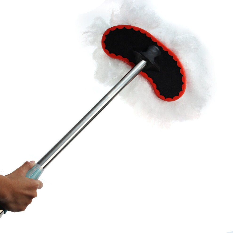 Car Wash Brush Adjustable Telescopic Wiping Mop Cleaning Tool Car Supplies 681542930347