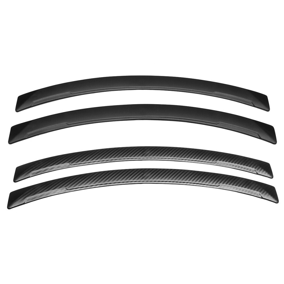 2Pcs Universal Arch Car Wheel Eyebrow Fender Flares 712662907930