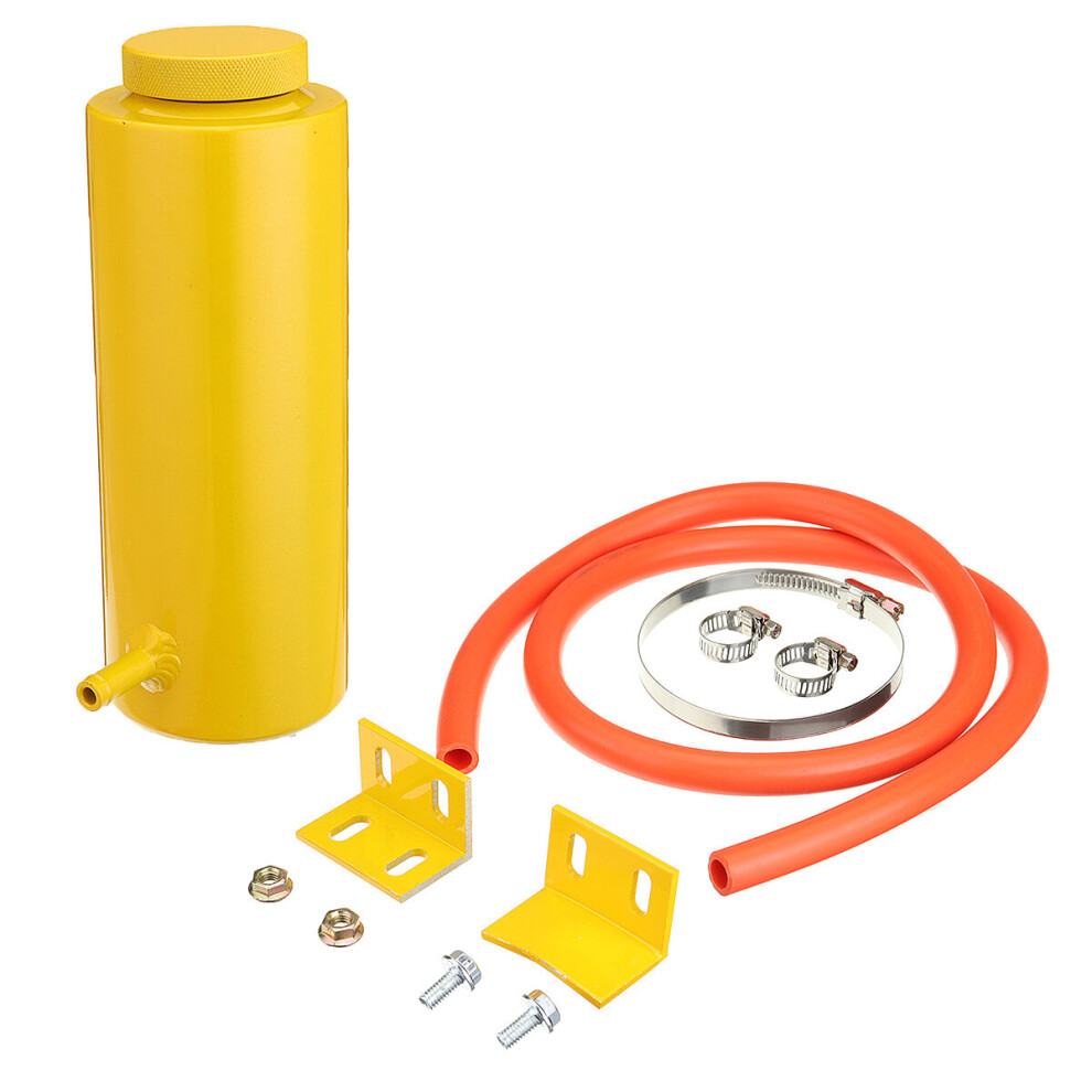 800Ml Car Overflow Radiator Coolant Tank Aluminum Catch Tank Can Cylinder Alloy Kit 5209917111600
