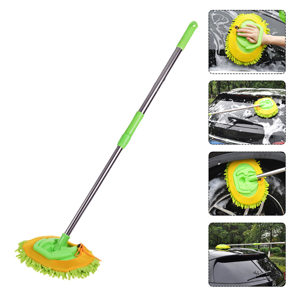 Adjust Car Wash Duster House Cleaning Brush Wax Mop Telescoping Dust Dusting 693617478524