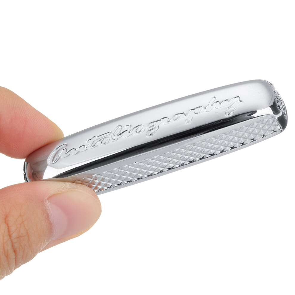 5 Button Key Shell Trim Remote Key Case Cover For Land Rover Discovery Range Rover Silver 191466407349