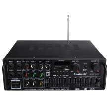 Sunbuck 326BT bluetooth 1200W 110V US Plug Digital Amplifier HIFI-h Stereo Home Theater Amp 2 Channel Receiver MP3 USB SD AUX AV FM Radio with Re