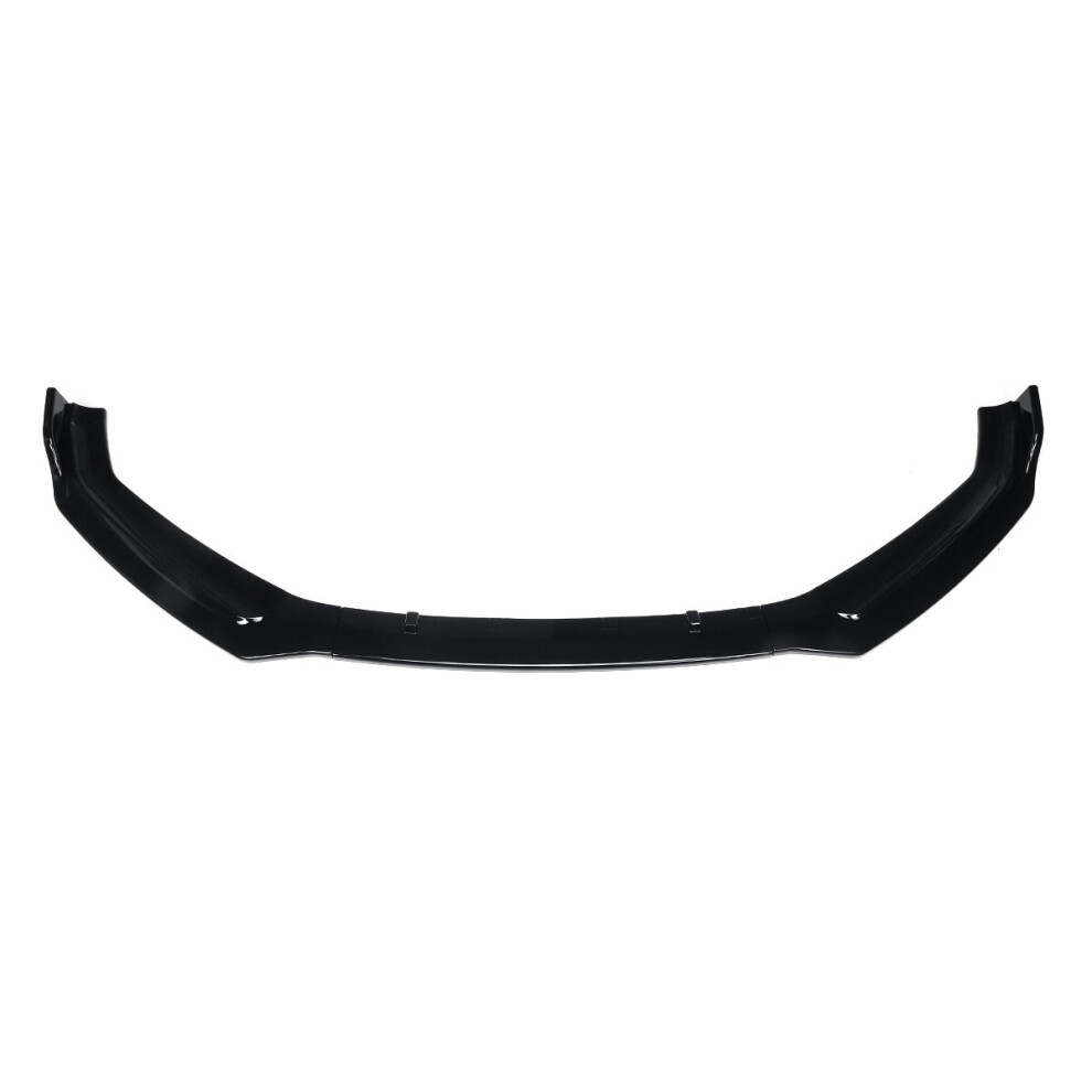 For Audi A5 B9 2017-2018 Gloss Front Bumper Lip Body Kit Spoiler Wing Black 3796736928110