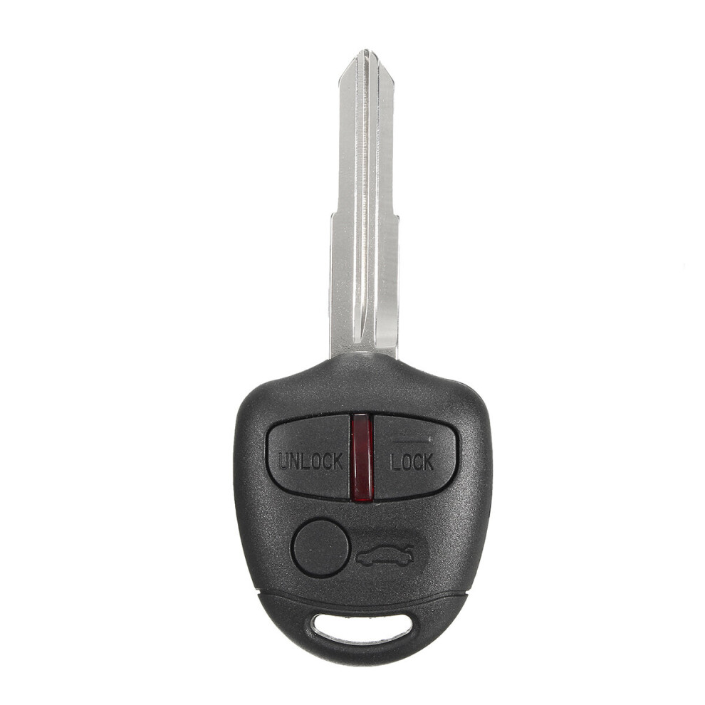 3 Button Remote Smart Key Fob 433Mhz Id46 Chip For Mitsubishi Lancer Outlander Black 415087306127