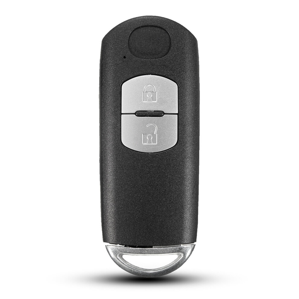 2 Buttons Remote Key Shell Case Fob For Mazda 3 5 6 Cx-7 Cx-9 Mx-5 Black 191466318096