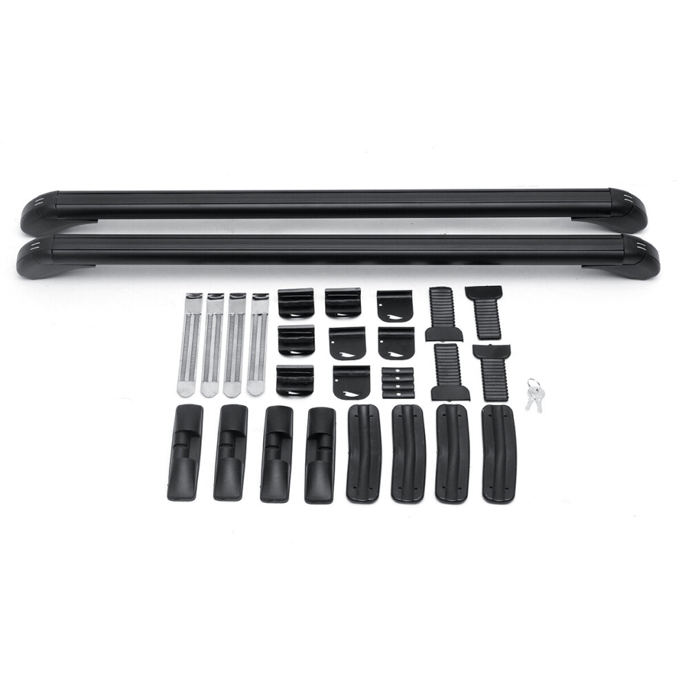 Universal Roof Rack Cross Bars Luggage Carrier Rubber Gasket For 4Dr Car Sedans Suv 304692412128