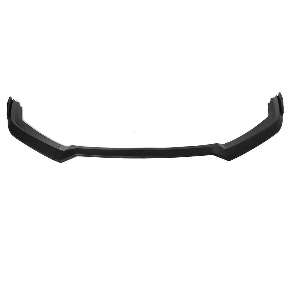 Matte Front Bumper Lip Body Spoiler Kit For Honda Civic 2019-2020 Black 3796737058212