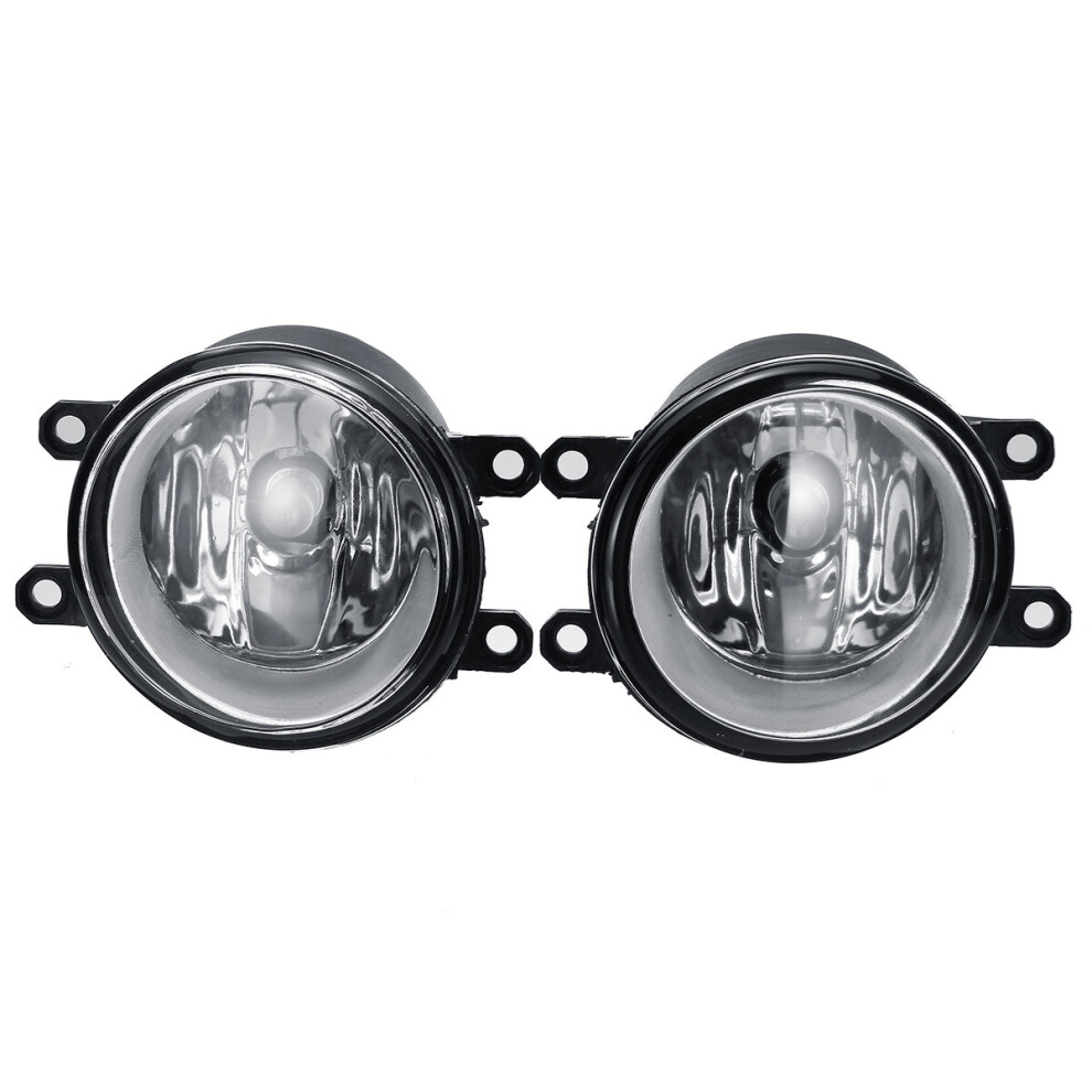 Universal Front Bumper Fog Lamp With H11 Bulb For Toyota Sienna Camry Corolla Highlander Priustundra Tacoma For Lexus For Scion Light 742177675499