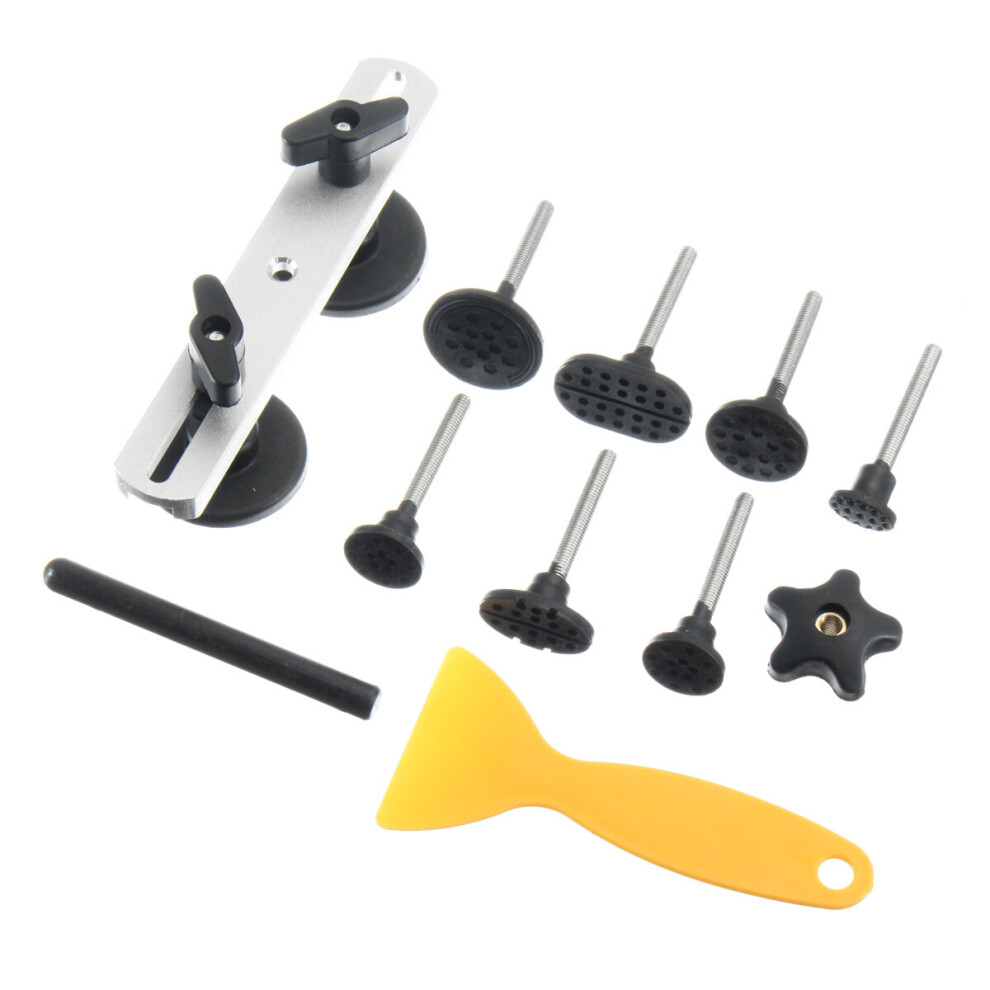 Car Dent Puller Tab Paintless Dent Bridge Hail Hand Removal Tool Car Repairing Kit 791363665370
