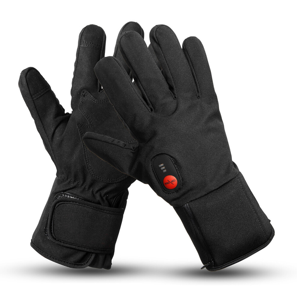 7.4V 2200Mah Electric Heated Gloves Motorcycle Winter Warmer Outdoor Skiing 3-Speed Temperature Adjustment 6900040877591