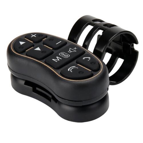 Car Wireless Handsfree bluetooth Steering Wheel Remote Control 8 Button DVD Player with Audio Volume 1