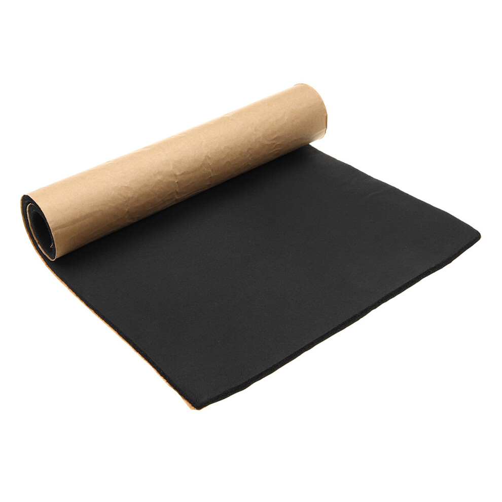 30Cm*50Cm*6Mm 9Pcs Car Insulation Mat Van Sound Proofing Deadening Foam Protector Black 6901250666388