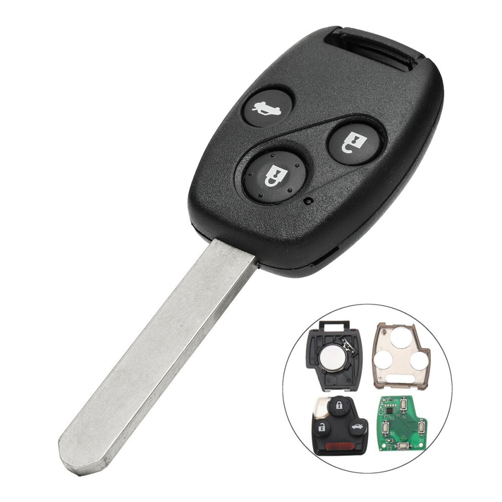 3 Button Remote Key Fob 433Mhz Id48 For Honda Accord 2003-2005 Crv 2005-2006 6900618631341