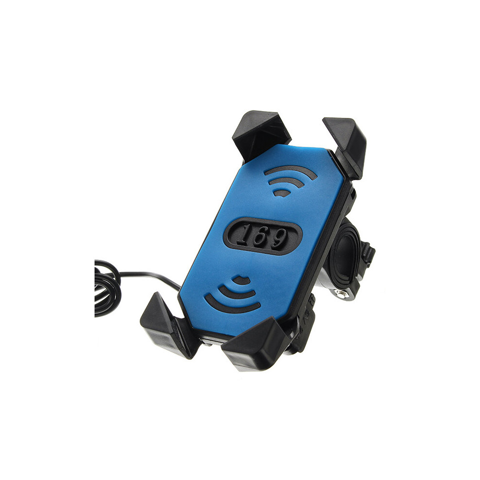 12V 3.5-6.0Inch Phone Gps Usb Rechargeable Holder For Electric Car Motorcycle Bike Scooter 6900139942308