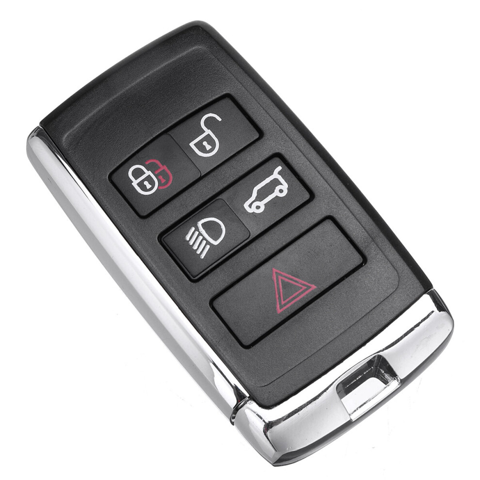 Upgraded Car Remote Key Fob For Land Rover Range Rover Lr2 Lr4/Jaguar Black/Silver 6425909319376