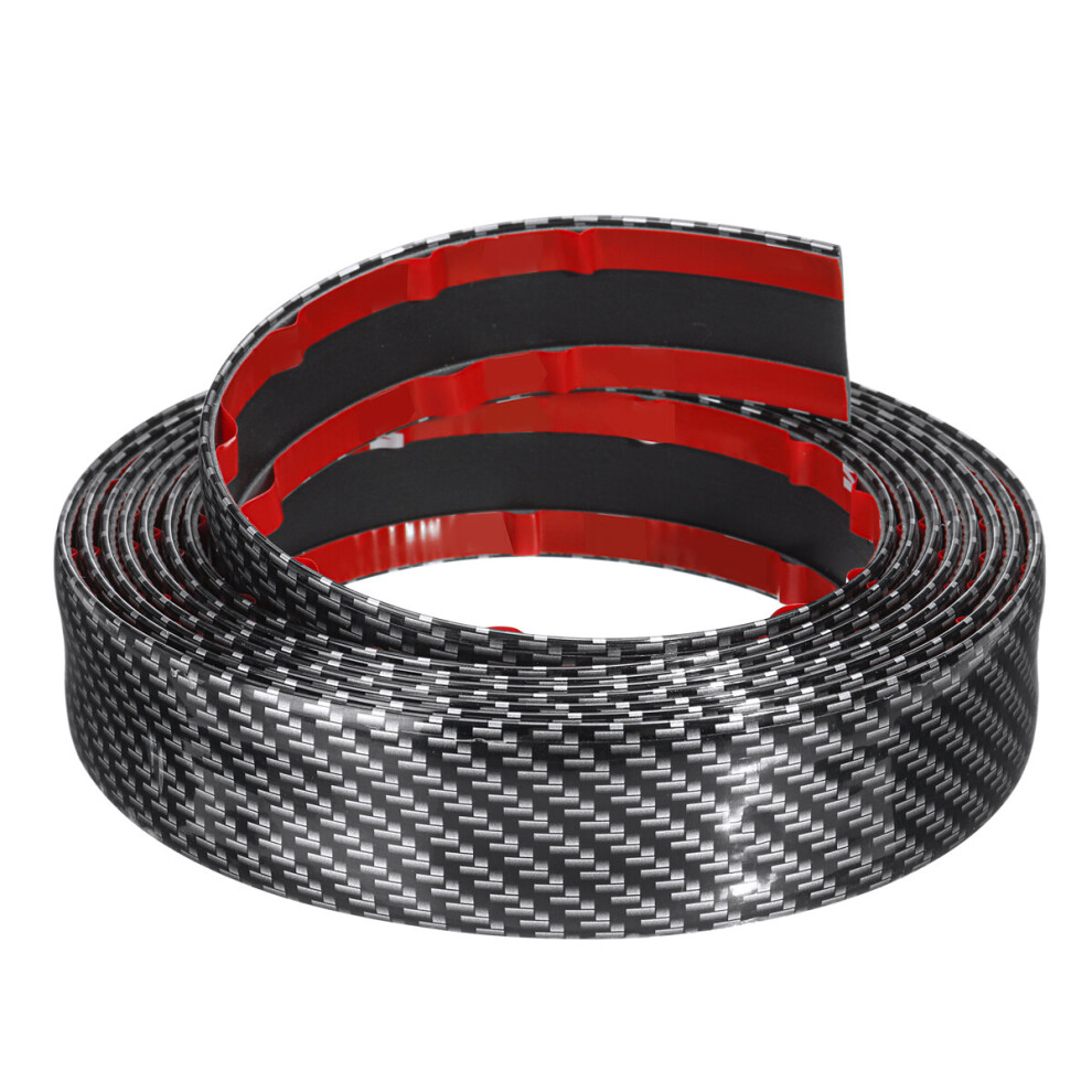 3M Universal Carbon Fiber Car Door Edge Ody Sill Protector Rubber Edge Guard Strip 791706661267