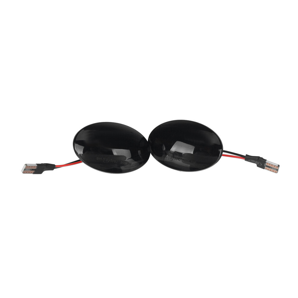 2Pcs Dynamic Side Indicator Led Repeater For Ford Transit Tourneo Fiesta Ka Mondeo Black/Light 6906140697763