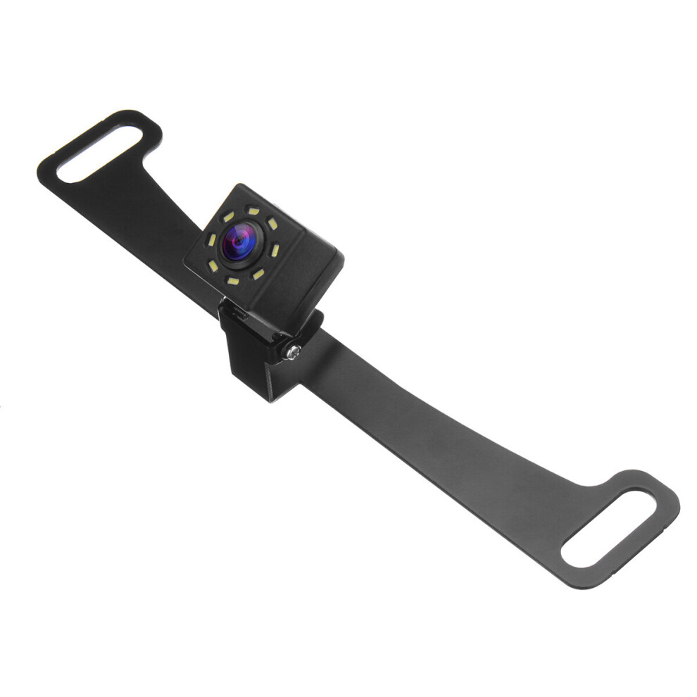 Dc12v 8 Leds Night Vision Car Rear View Camera License Plate Backup Reverse Camera Cmos 102818293824