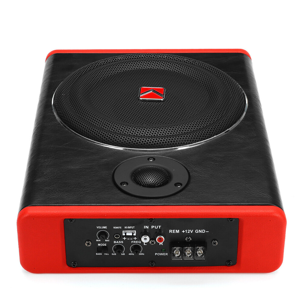 12V Car Subwoofer 8Inch 600W Woofer Speaker Slim Single Channel Power Amplifier 6906141245192