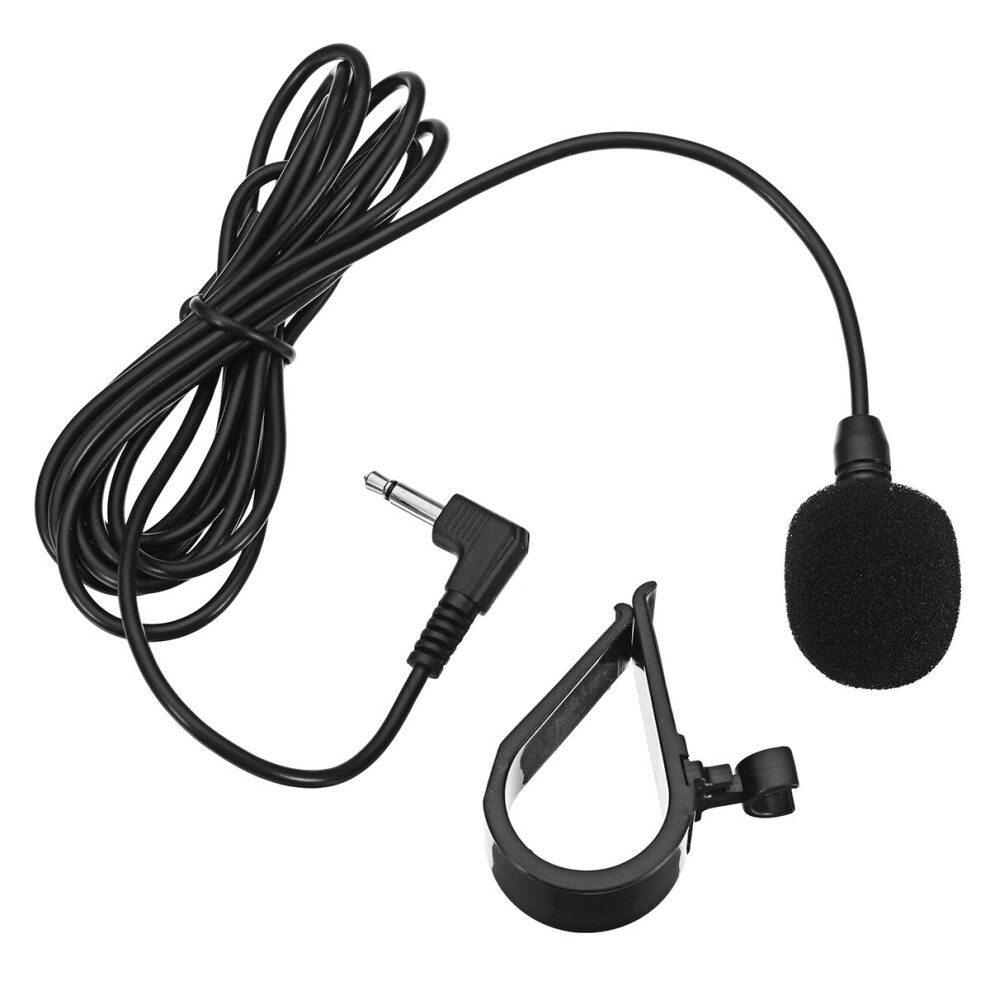 Car Gps Special Hands Free Clip On 3.5Mm Mini Studio Speech Microphone Black 193571833952